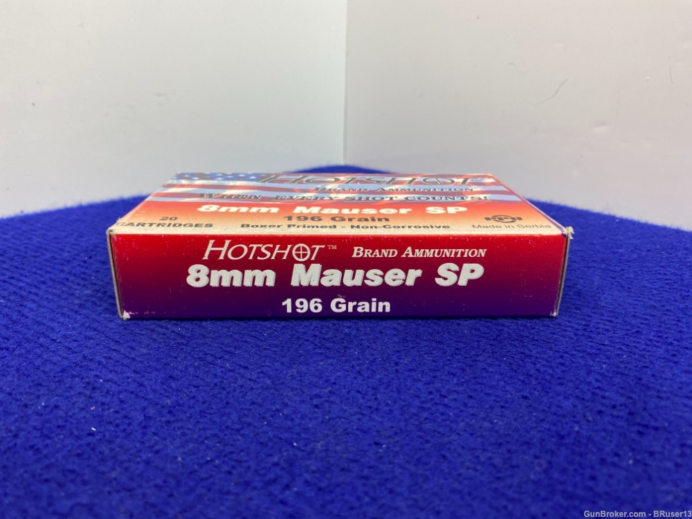 Hotshot 8mm Mauser SP 100 Rounds * SUPERB HUNTING ROUND *-img-9