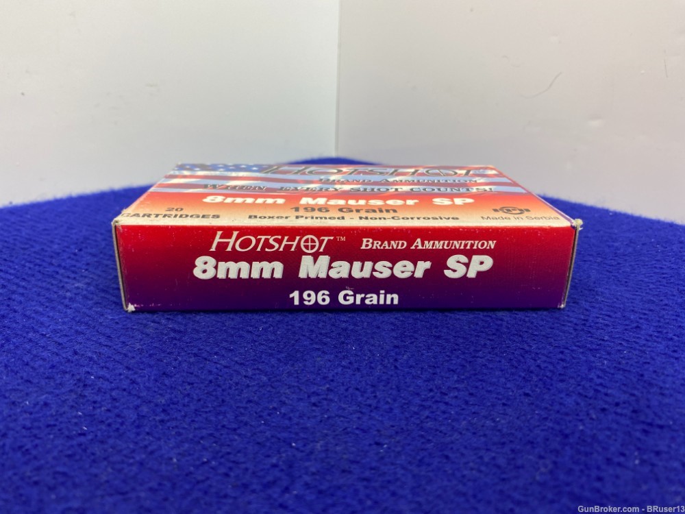 Hotshot 8mm Mauser SP 100 Rounds * SUPERB HUNTING ROUND *-img-5