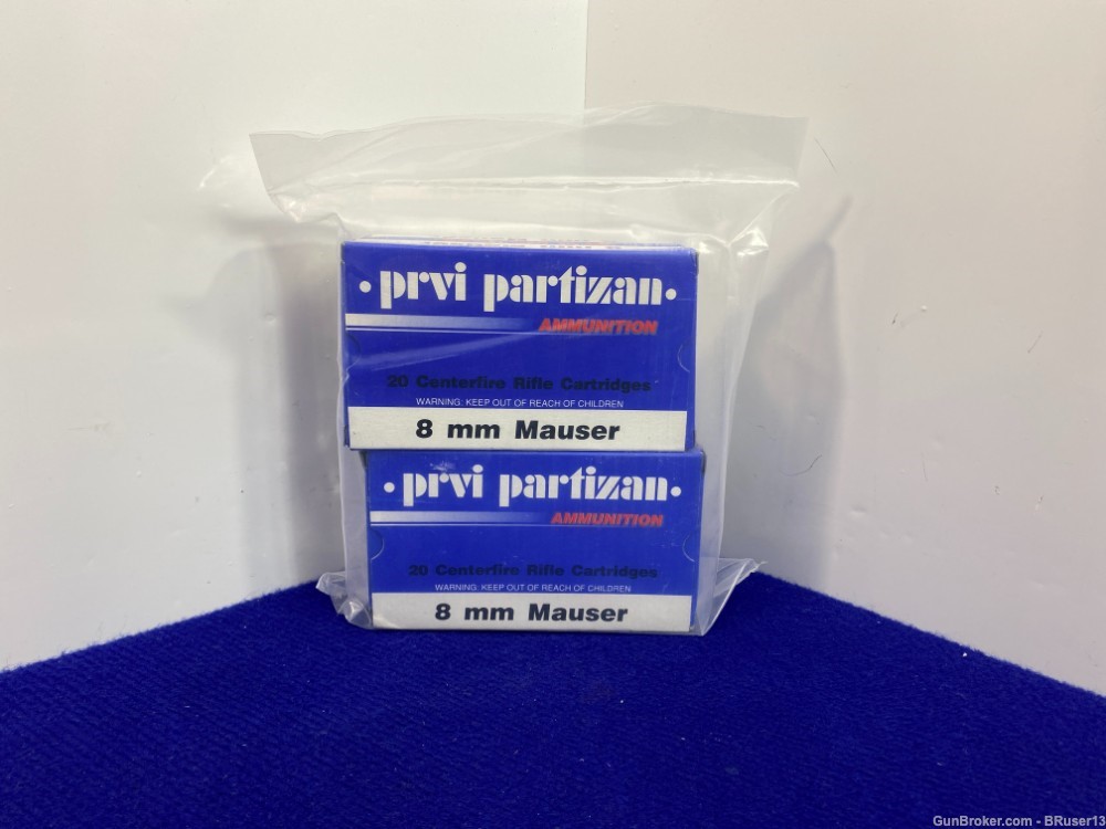 Prvi Partiz 8mm Mauser 80 Rounds * PACKS A POWERFUL PUNCH *-img-0