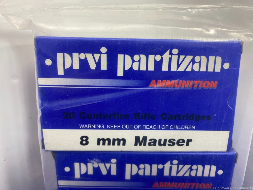 Prvi Partiz 8mm Mauser 80 Rounds * PACKS A POWERFUL PUNCH *-img-2