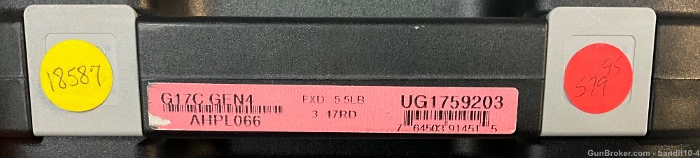 Glock G17C Gen4 - UG1759203 - 9MM - 4” - 17+1 - 18587-img-6