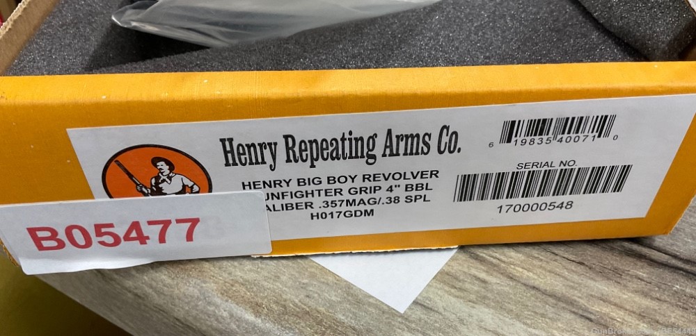 Henry Big Boy Revolver Gunfighter Grip H017GDM 4” 357/38 GREAT DEAL!-img-6