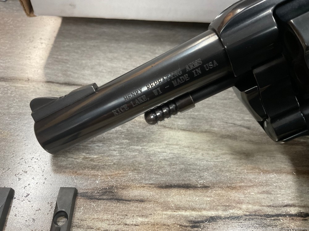 Henry Big Boy Revolver Gunfighter Grip H017GDM 4” 357/38 GREAT DEAL!-img-2