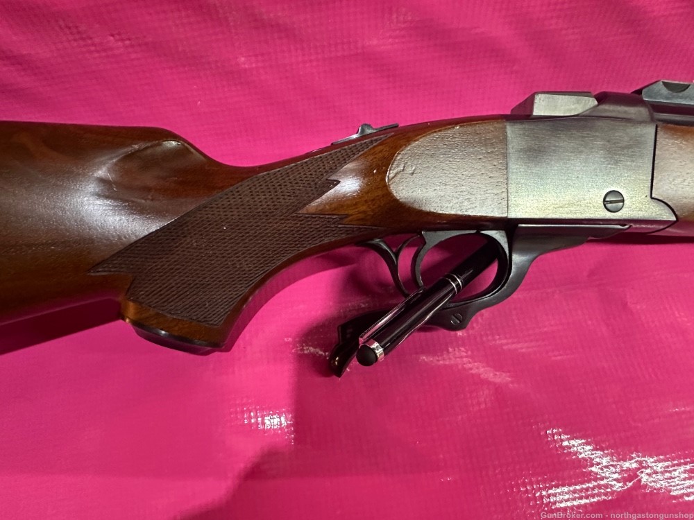 RARE Ruger No. 1 .458 win mag with red buttpad very nice big bore number 1-img-2
