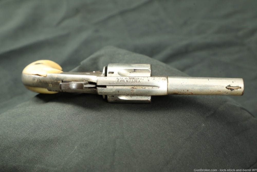 Harrington & Richardson H&R Victor No. 3 .32 Single Action Revolver Antique-img-3