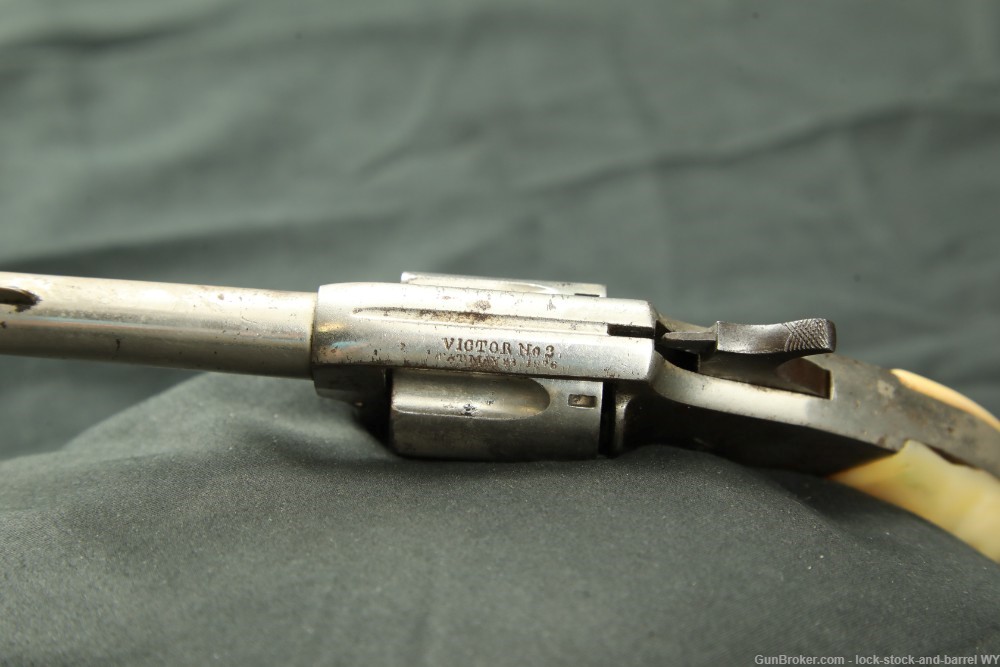 Harrington & Richardson H&R Victor No. 3 .32 Single Action Revolver Antique-img-8