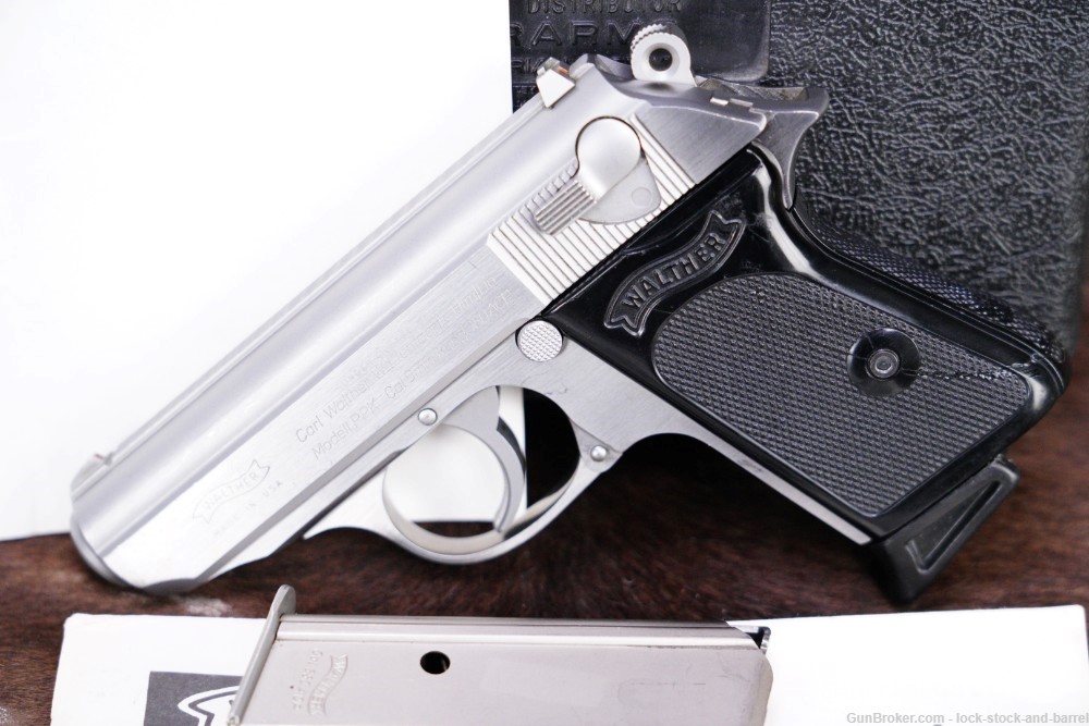 Walther Interarms Model PPK .380 ACP 3.25" Stainless Semi-Auto Pistol, 1989-img-3