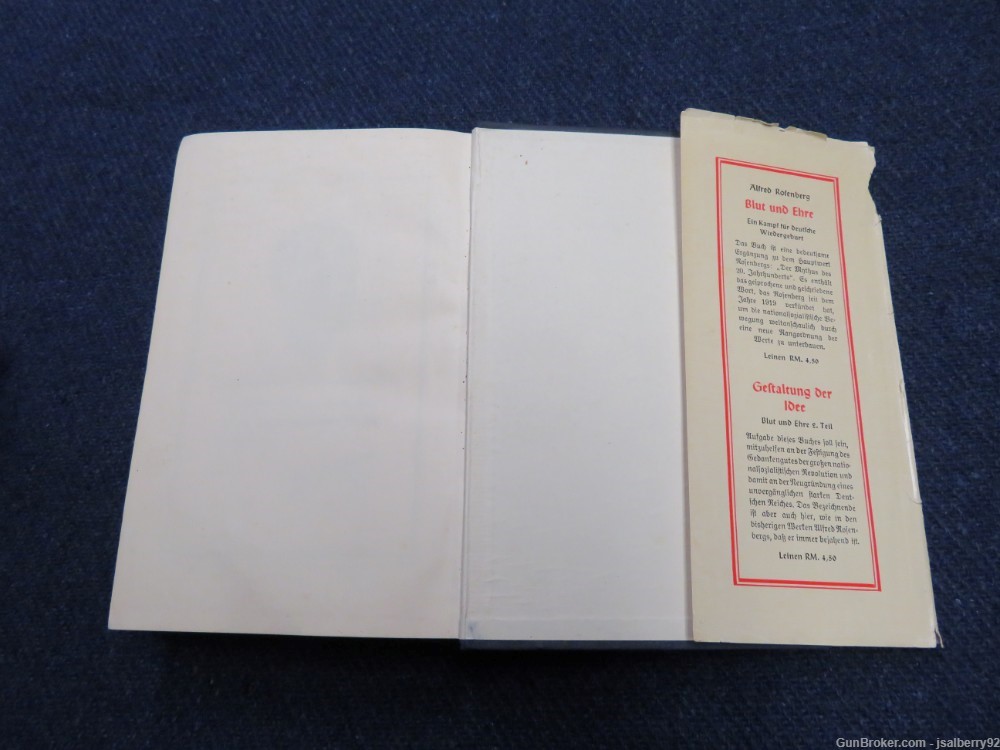 WWII GERMAN “MEIN KAMPF” BOOK BY ADOLF H.-1937 EDITION-W/ RARE DUSTJACKET-img-12
