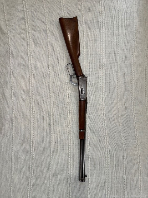 Winchester model 1894 20" barreled saddle-ring carbine 30 W.C.F-img-1