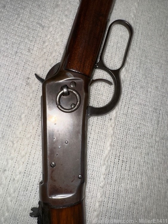 Winchester model 1894 20" barreled saddle-ring carbine 30 W.C.F-img-16
