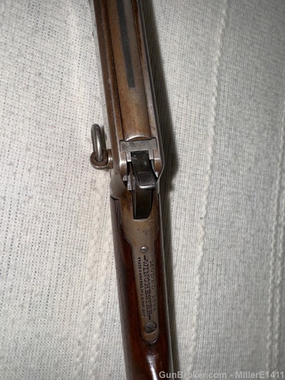 Winchester model 1894 20" barreled saddle-ring carbine 30 W.C.F-img-13