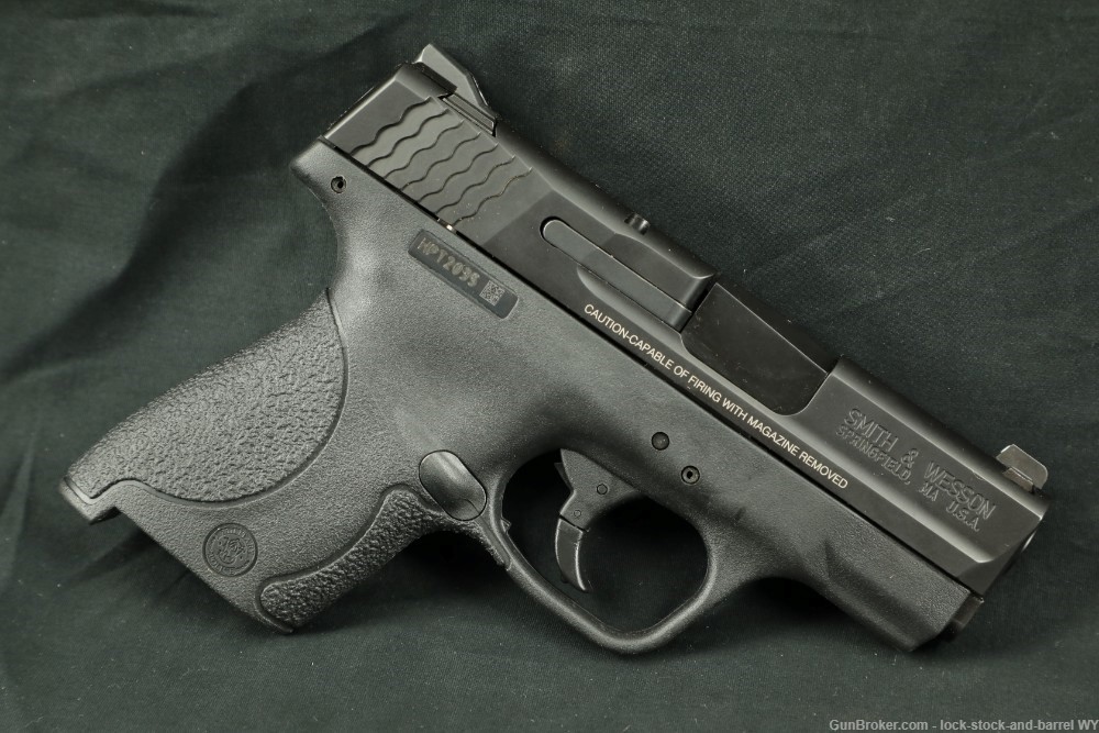 Smith & Wesson M&P40 Shield .40 S&W 3” Semi-Auto Pistol Manual Safety-img-3