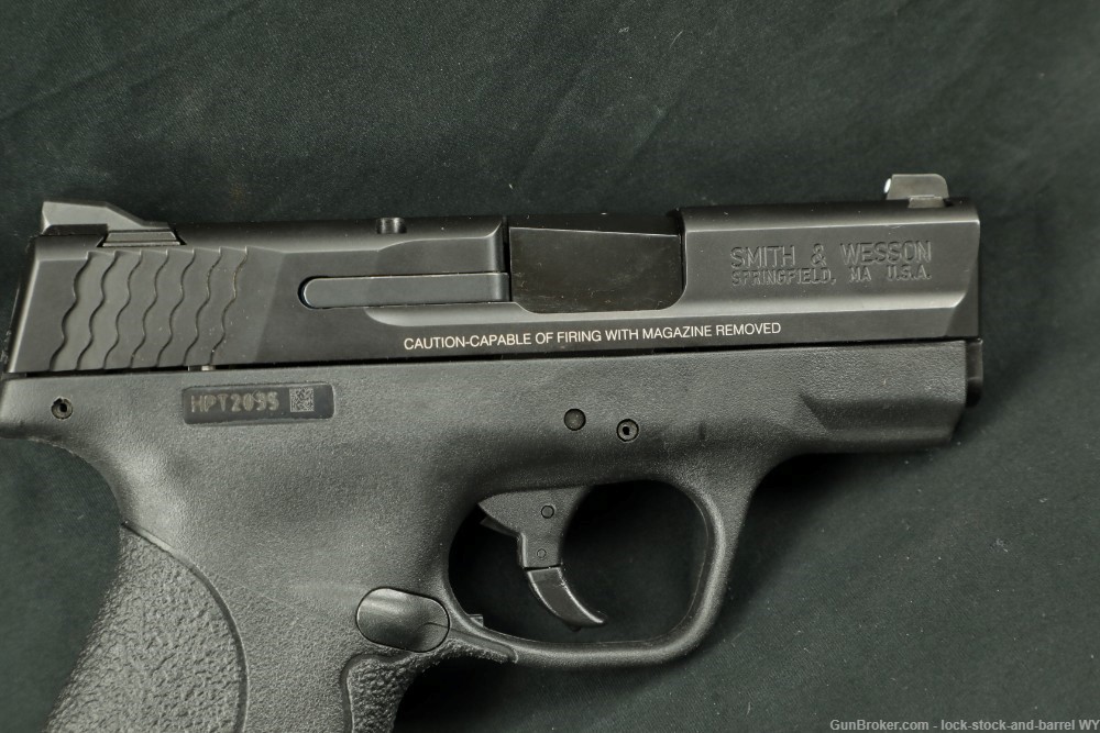 Smith & Wesson M&P40 Shield .40 S&W 3” Semi-Auto Pistol Manual Safety-img-5