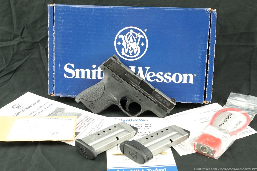 Smith & Wesson M&P40 Shield .40 S&W 3” Semi-Auto Pistol Manual Safety-img-2