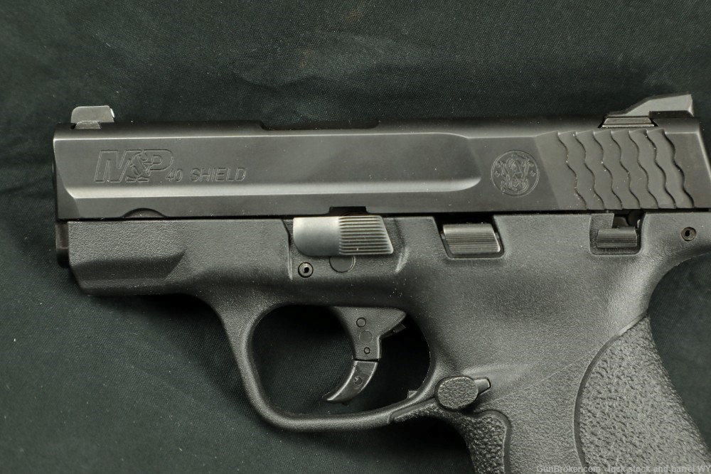 Smith & Wesson M&P40 Shield .40 S&W 3” Semi-Auto Pistol Manual Safety-img-7