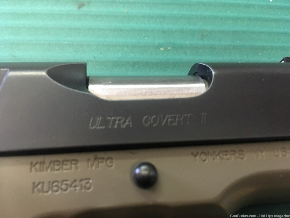 Kimber Ultra Covert II .45acp laser grips-img-4