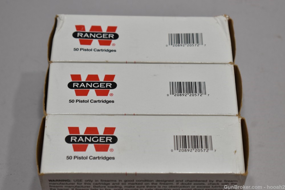 3 Boxes 150 Rds Winchester Ranger SXT Controlled Expansion 357 Magnum Mag -img-6