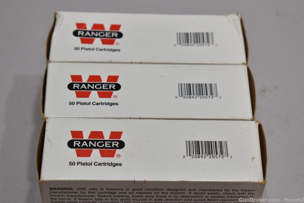 3 Boxes 150 Rds Winchester Ranger SXT Controlled Expansion 357 Magnum Mag -img-2