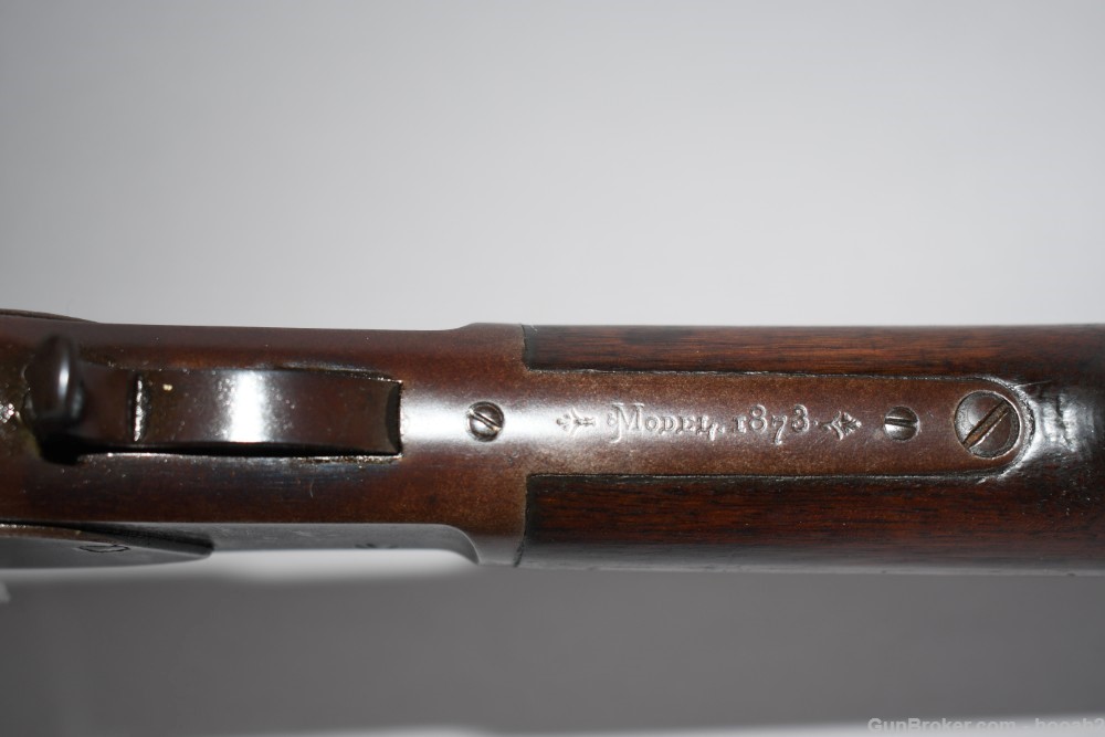 Winchester 1873 3rd Model Lever Action Rifle 22 SHORT 1889 READ-img-25