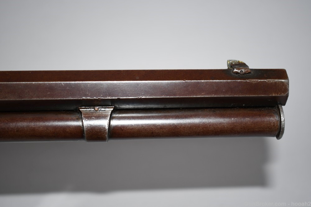 Winchester 1873 3rd Model Lever Action Rifle 22 SHORT 1889 READ-img-10