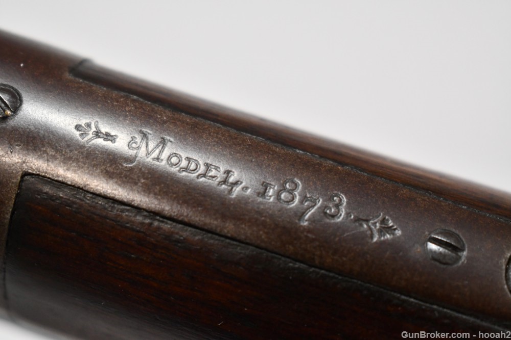 Winchester 1873 3rd Model Lever Action Rifle 22 SHORT 1889 READ-img-43