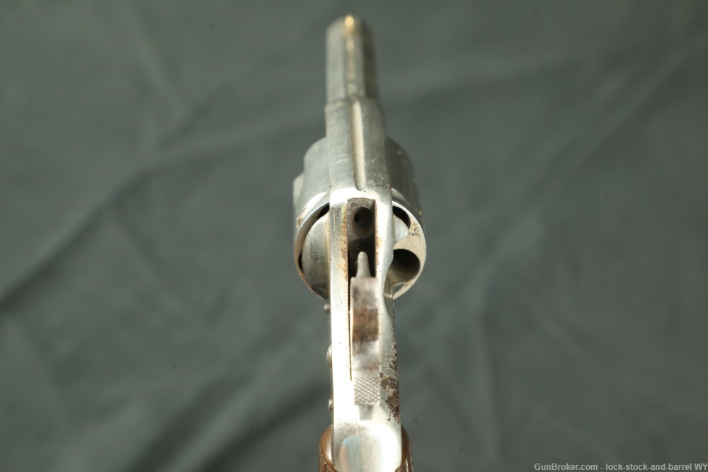 Iver Johnson American Bulldog .32 S&W Double Action Revolver, Antique-img-12