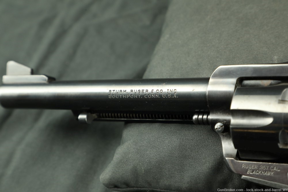 Ruger Blackhawk .357 Magnum, 6.5” Single Action Revolver MFD 1971 C&R-img-17
