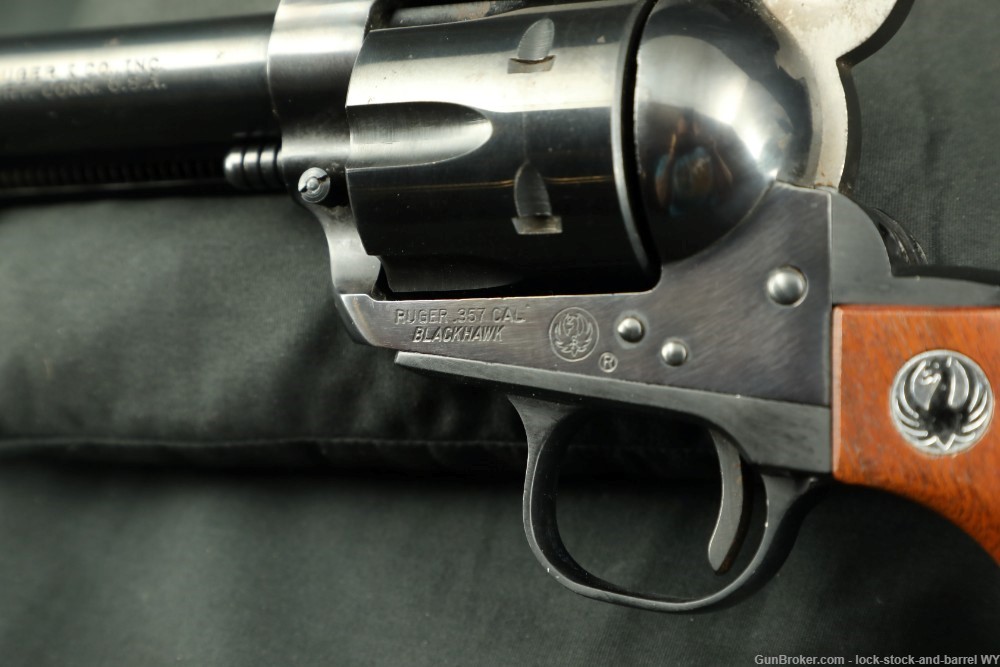 Ruger Blackhawk .357 Magnum, 6.5” Single Action Revolver MFD 1971 C&R-img-19