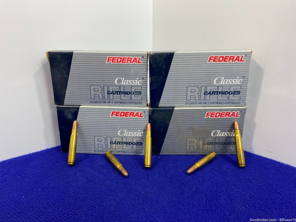 Federal Classic 8MM Mauser 80 Rounds * HIGH PERFORMANCE GRADE *-img-0