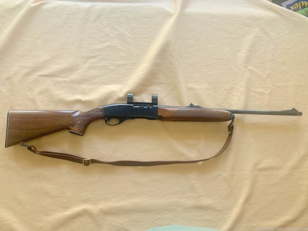 Remington 742 Woodmaster semi auto rifle in 308Win., needs magazine-img-0