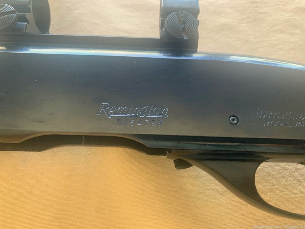 Remington 742 Woodmaster semi auto rifle in 308Win., needs magazine-img-11