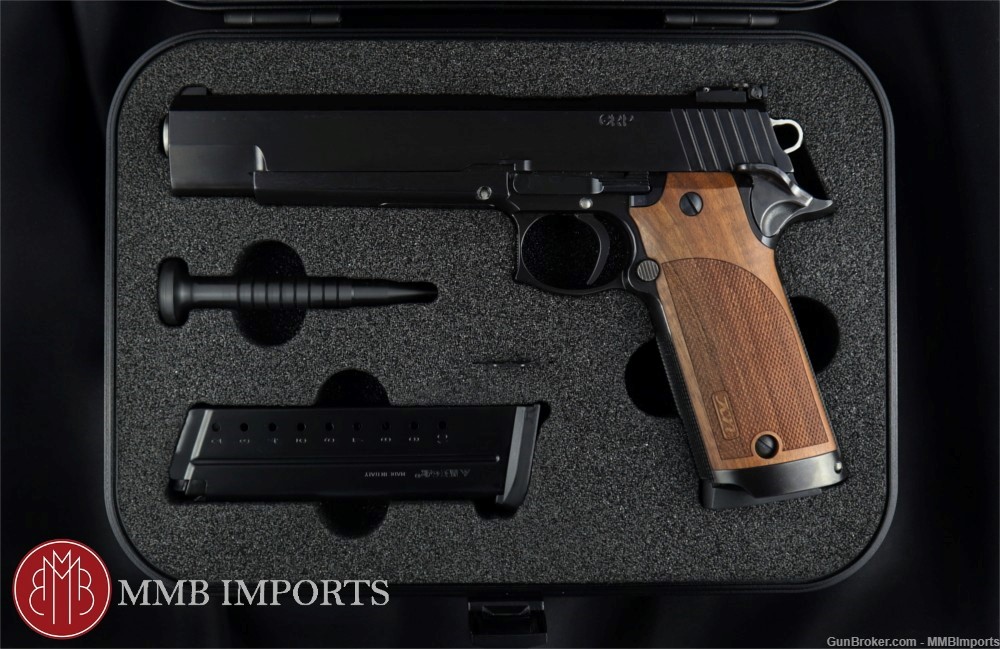 Super Rare: Geiger GRP Roller Lock Pistol 6" 9mm -img-7