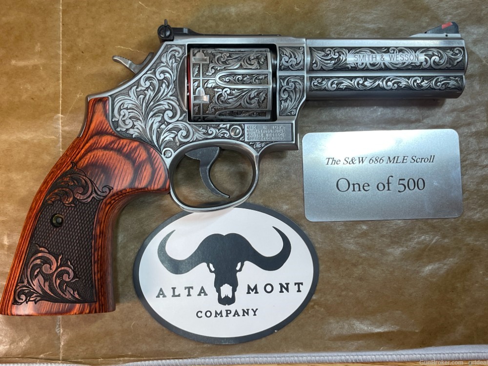 Smith & Wesson 686 Regal ALTAMONT Custom Engraved-img-0