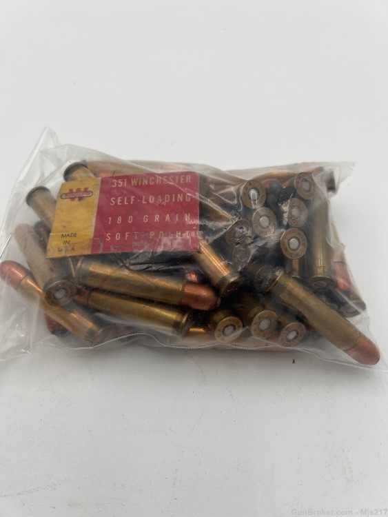351 winchester self loading soft point ammunition -img-0