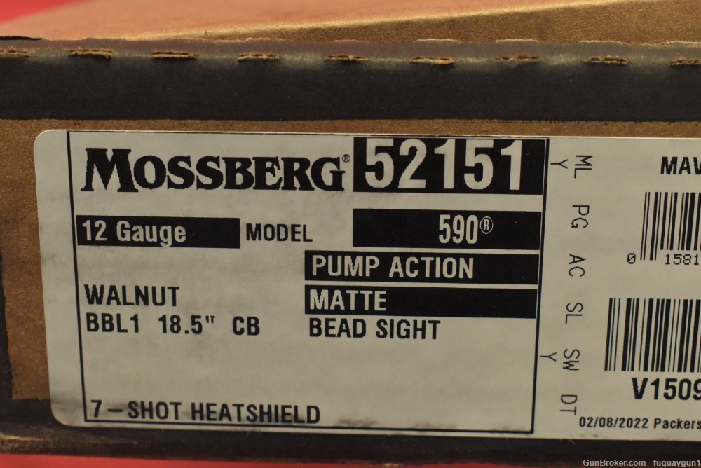 Mossberg 590 Retrograde 12GA 18.5" 590-Retrograde-img-5