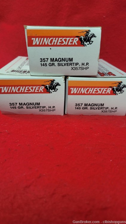 Winchester Super-X .357 Magnum 145 grain Silvertip HP 140 rounds ammo-img-4