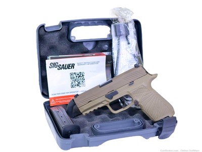 Custom Sig Sauer P320 Combat 9mm 3.9" 15+1 FDE Sig 320 Compact 320C9B