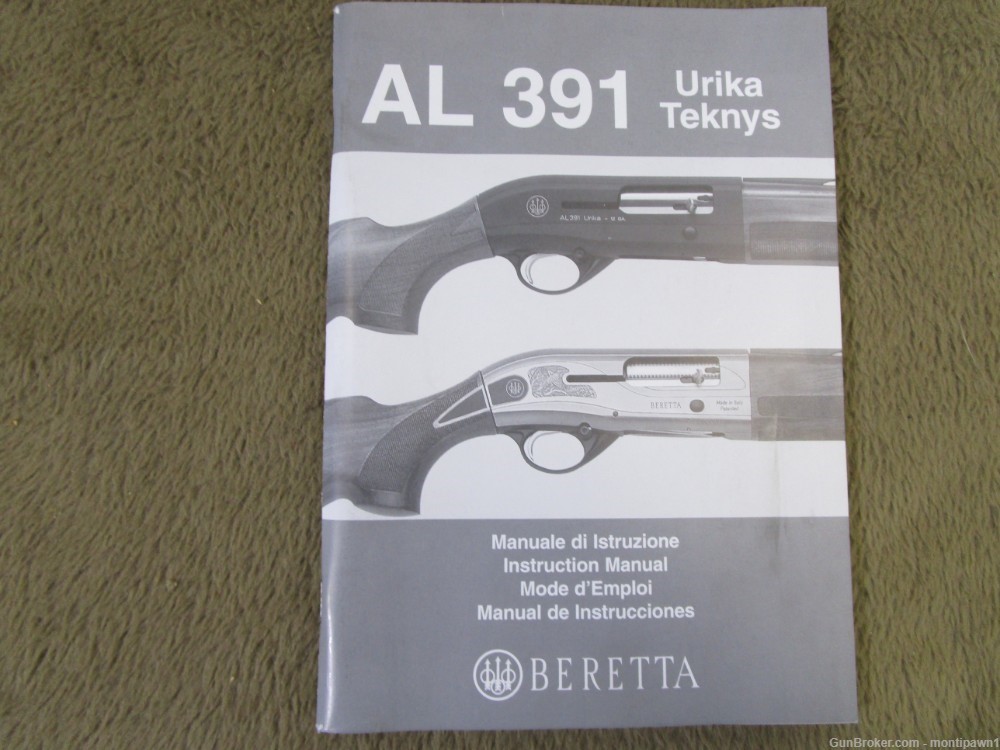 Beretta AL391 Teknys 12 Gauge Optima 30" Barrel 5 choke tubes Case-img-18