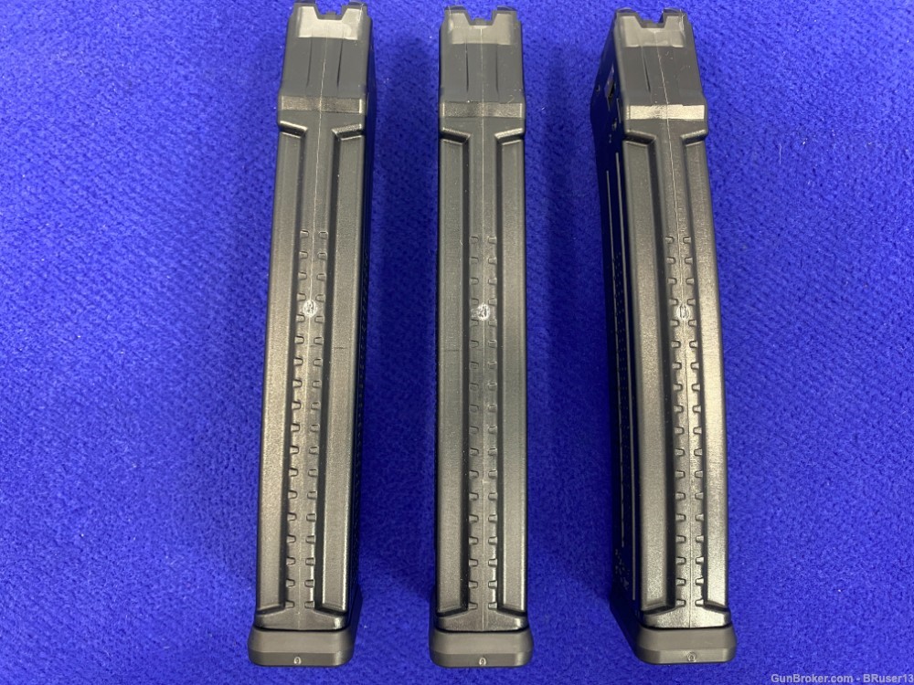 (3) Sig Sauer MPX magazine w/pouch  30Round Capacity 9mm *DURABLE QUALITY*-img-6