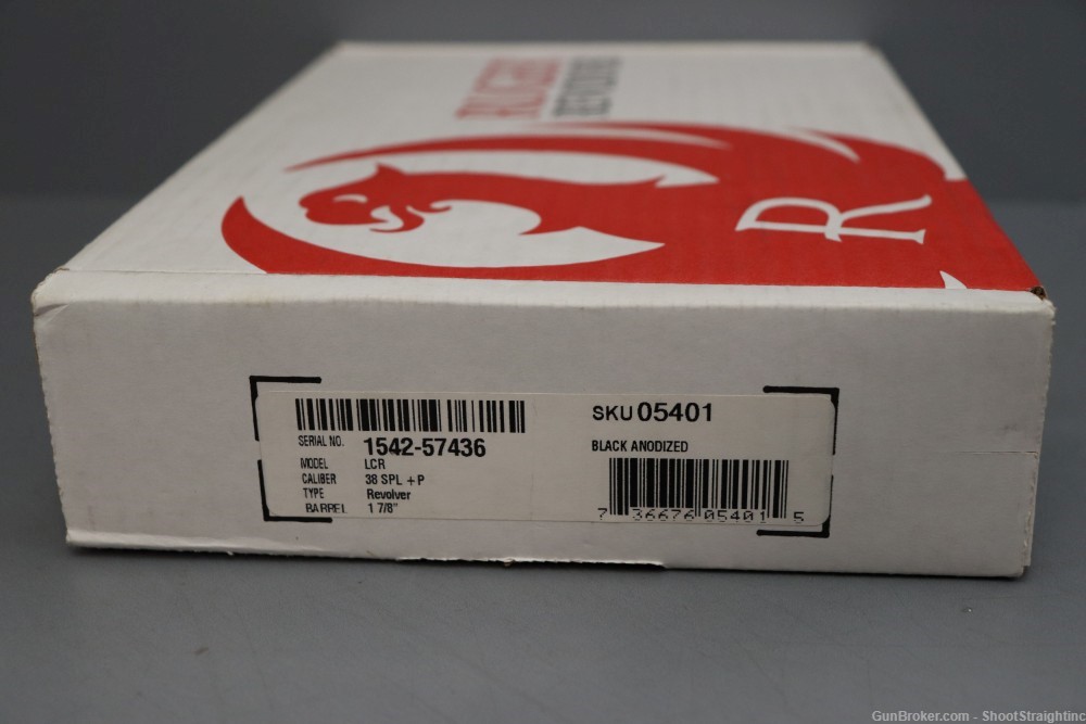 Ruger LCR 1.875" .38SPL +P w/Box -img-25