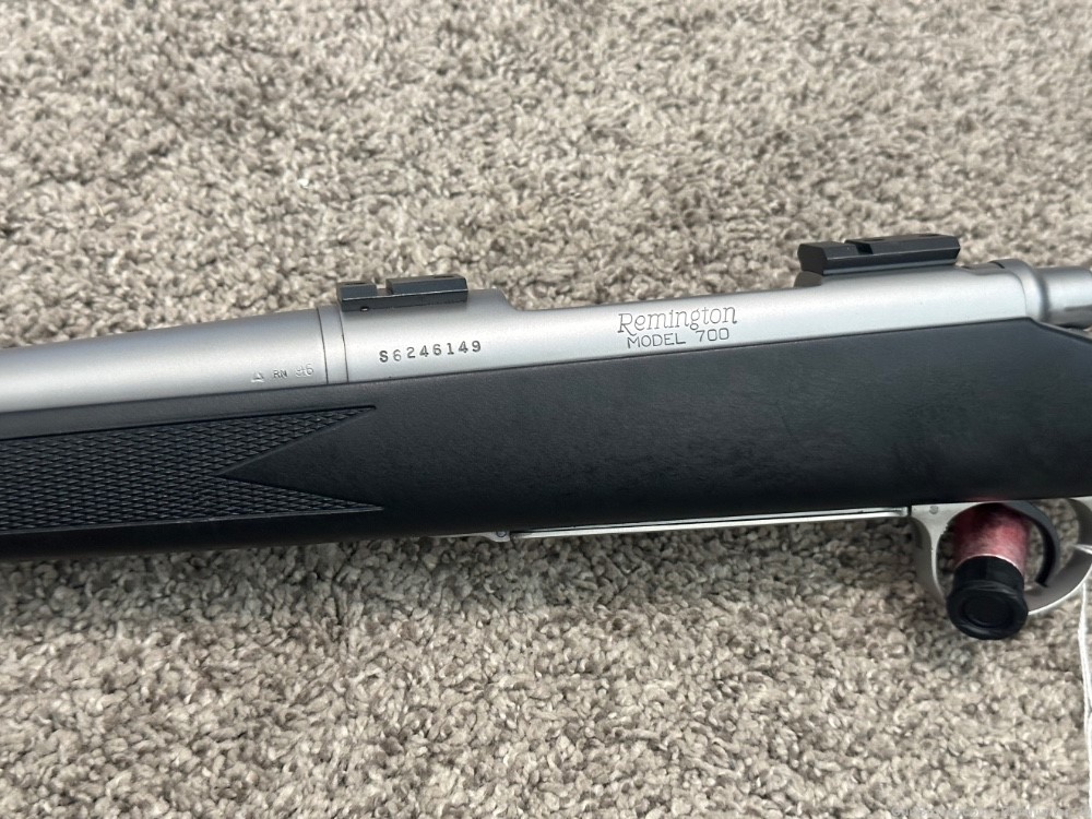Remington 700 BDL stainless synthetic 300 wby mag SS 24” brl rare 1993-img-5