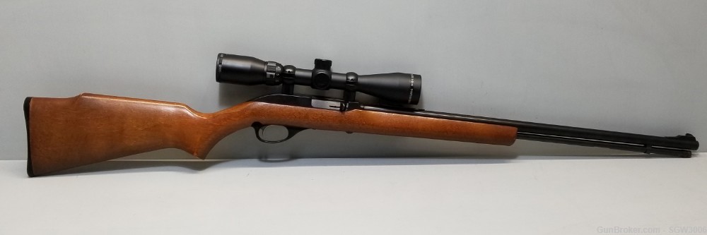 Marlin Glenfield Model 60 .22LR 20" W/Thompson Center 3-9x40mm Scope-img-0