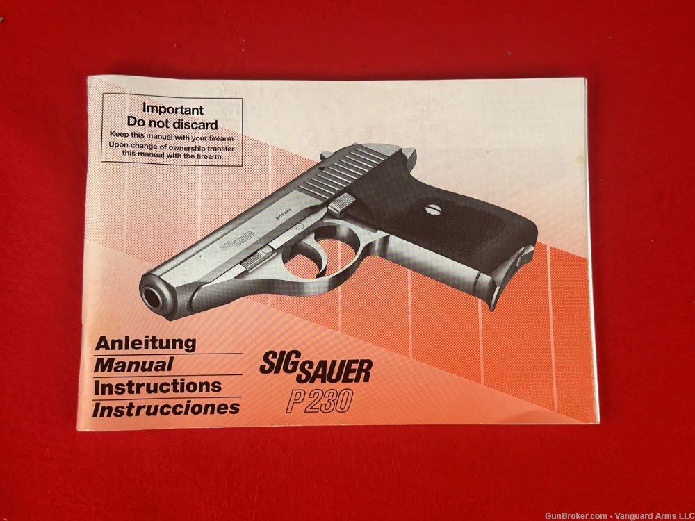 West German! 1993 Sig Sauer P230 SL 9mm Kurz 8+1 Semi-Auto!-img-18