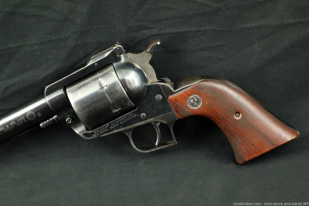 Ruger Super Blackhawk .44 Magnum, 7.5” Single Action Revolver MFD 1975 C&R-img-8