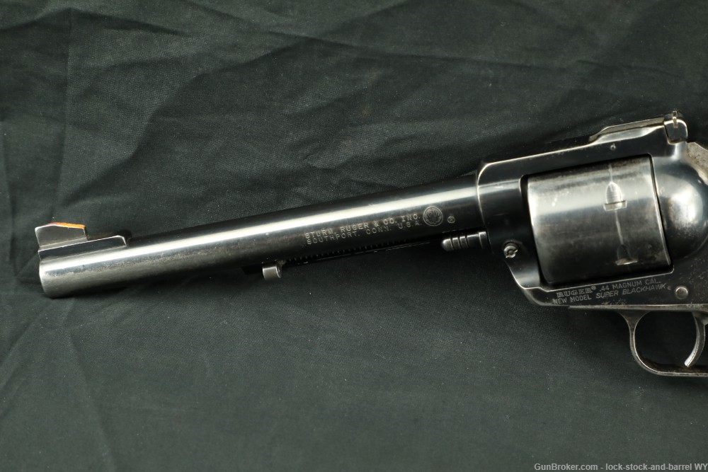 Ruger Super Blackhawk .44 Magnum, 7.5” Single Action Revolver MFD 1975 C&R-img-7