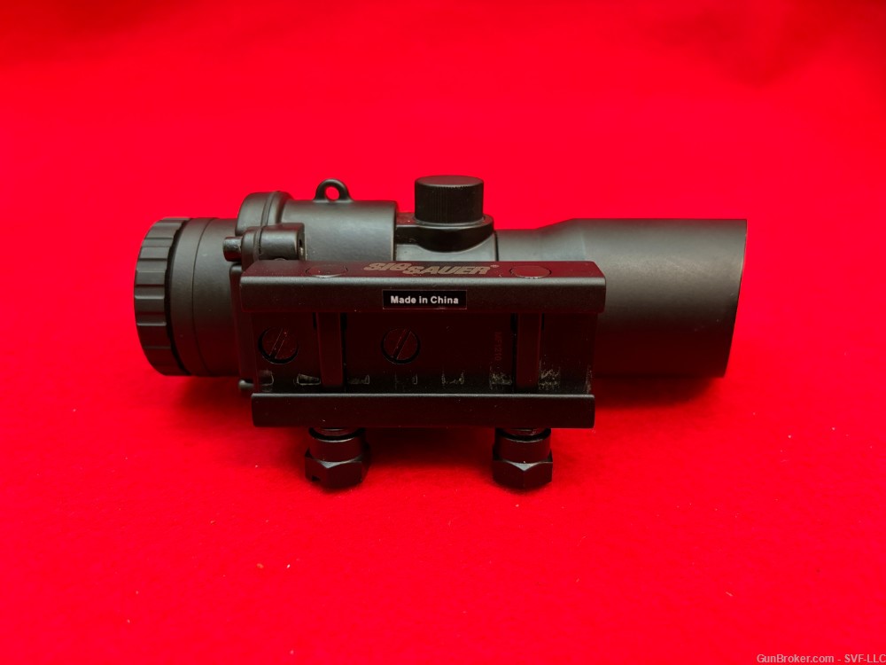 SIG SAUER Factory Red Dot CP1 Sport Rifle Scope Used CP1/G1 1913 Picatinny-img-4