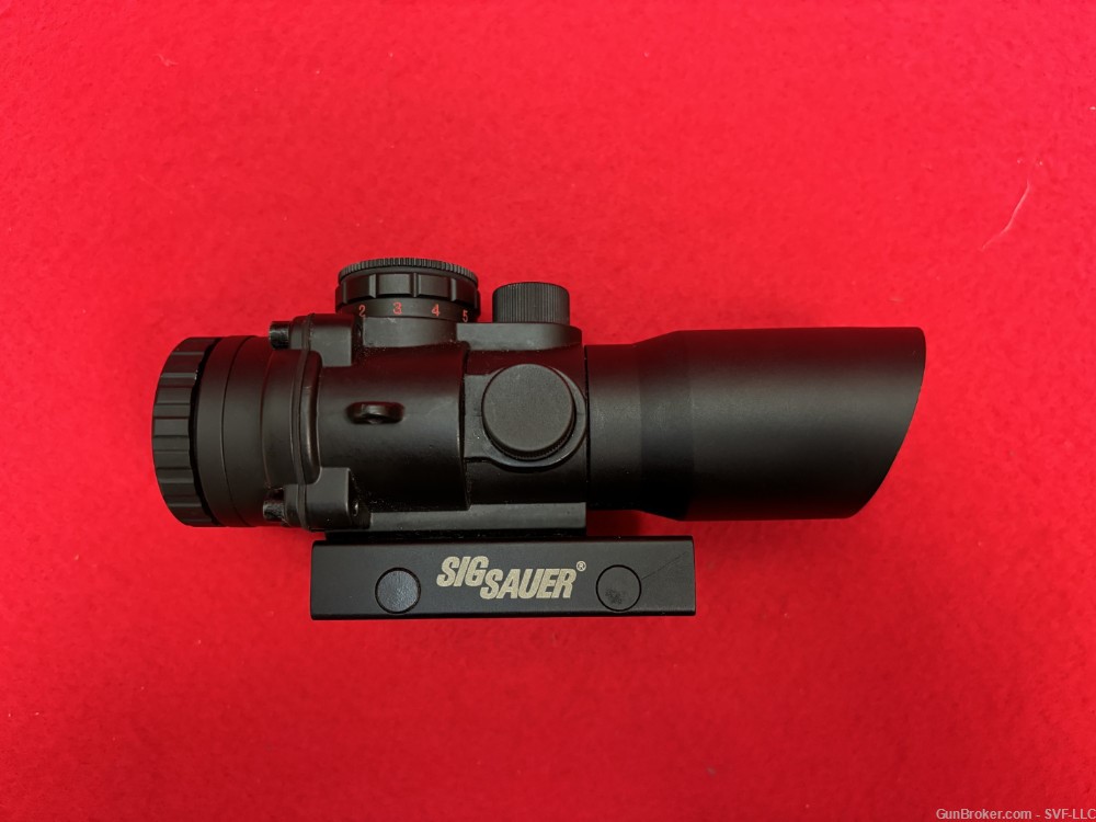 SIG SAUER Factory Red Dot CP1 Sport Rifle Scope Used CP1/G1 1913 Picatinny-img-0