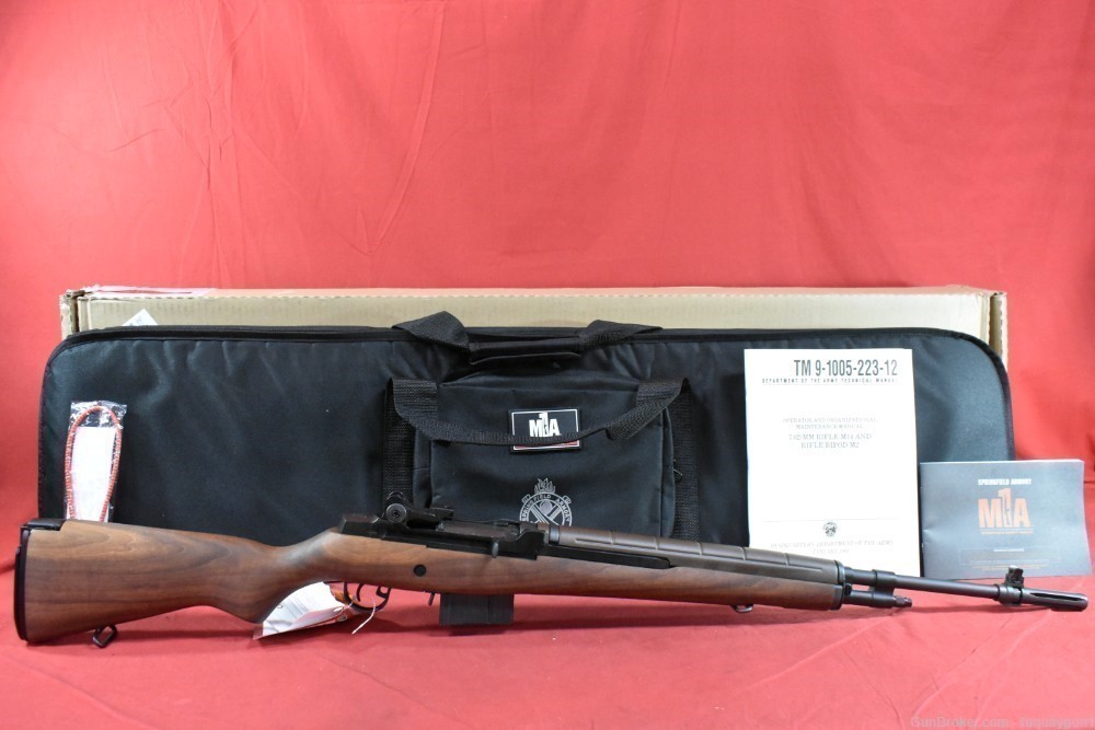 Springfield M1A Loaded 308 22" National Match Barrel M1A-Loaded-img-1
