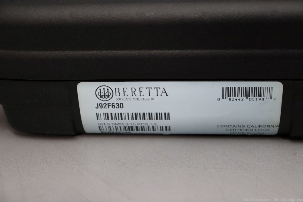 Beretta M92FS 4.9" 9mm w/Box -img-21