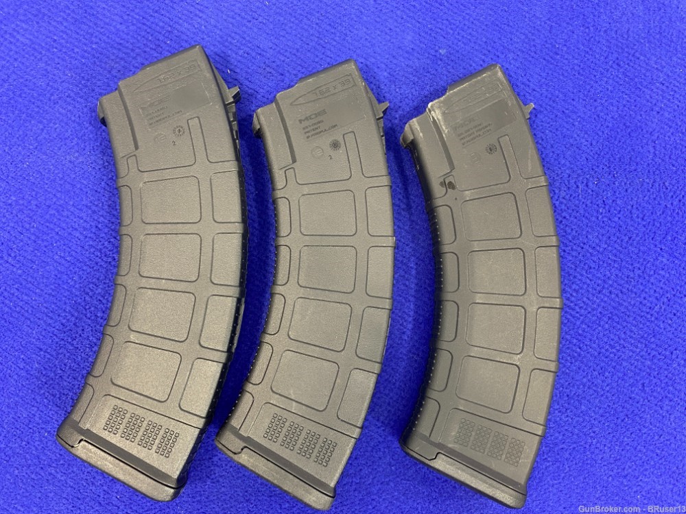 (3) Pmag 30  AK-47 30rd Mags 7.62x39 * EXTREME DURABILITY AND QUALITY *-img-2